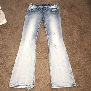 REROCK Distressed Jeans For Express